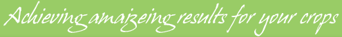 achieving amaizeing results for your crops